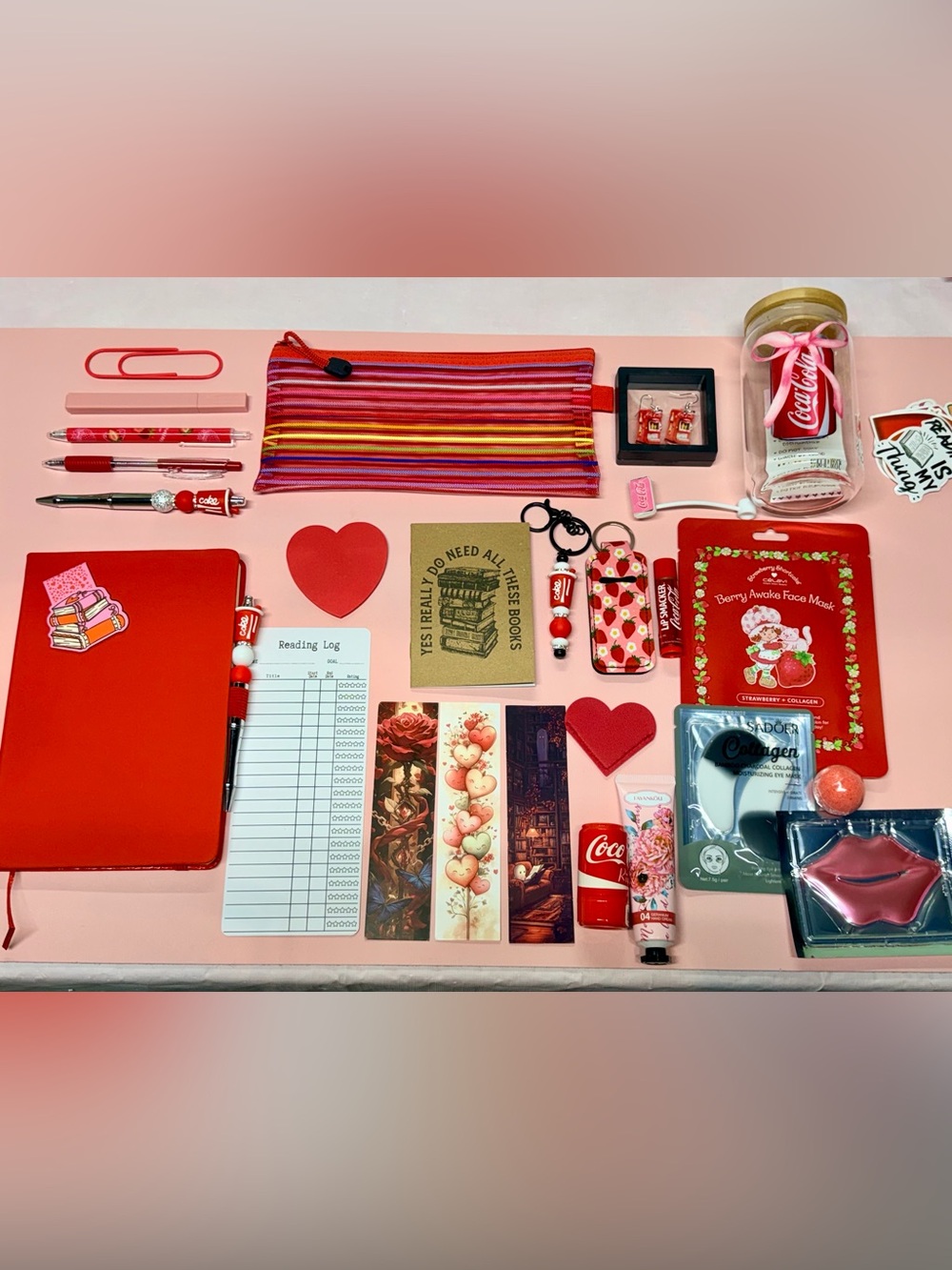 Coca-Cola inspired Bookish and Beauty Bundle